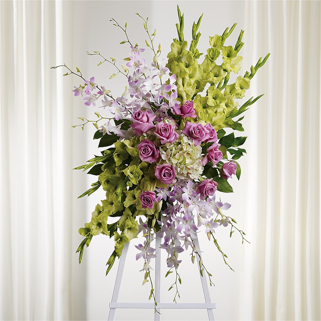 Lasting Legacy Standing Spray – Peonies Plants On Main, Woodruff SC
