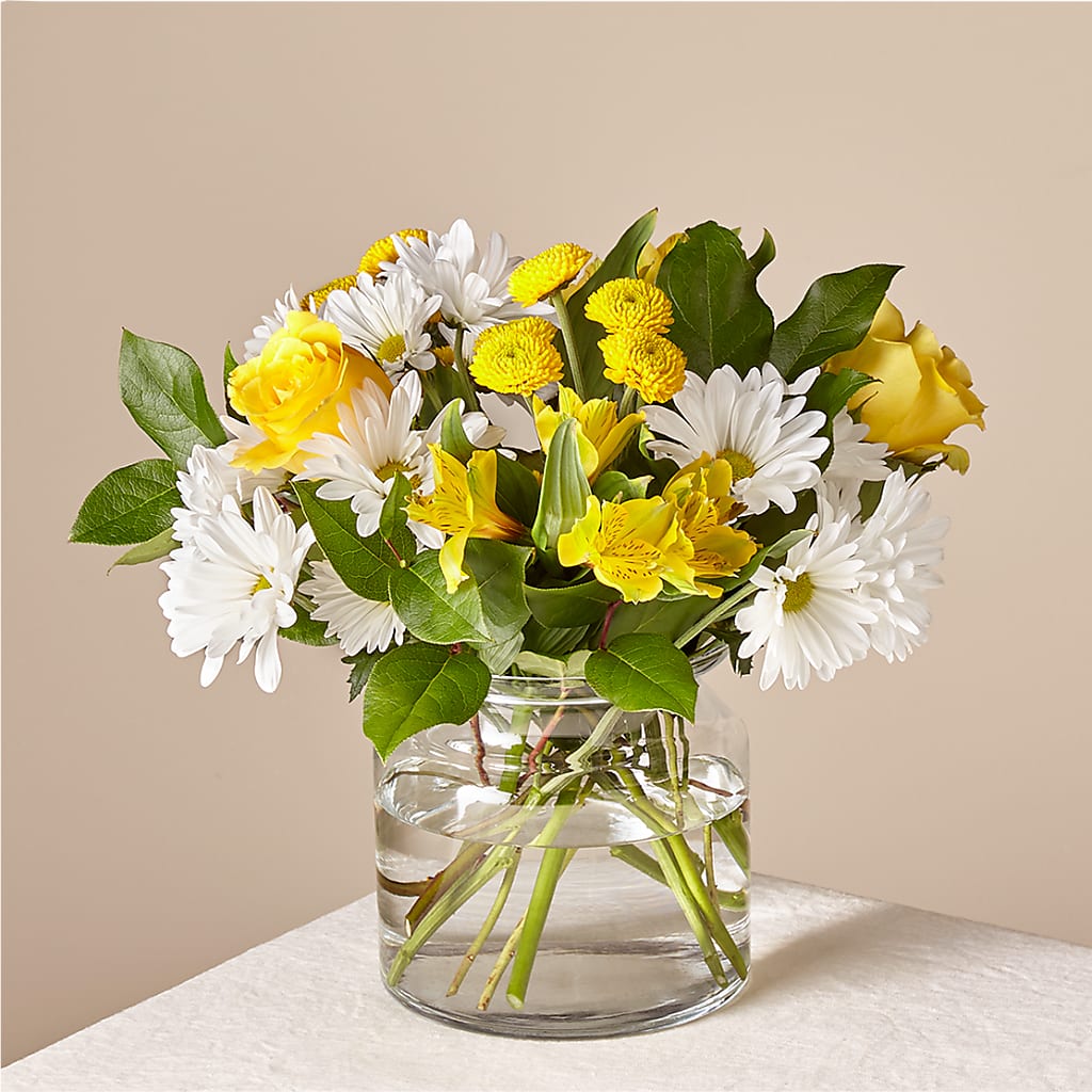 Sunny Sentiments Bouquet – Peonies Plants On Main, Woodruff SC