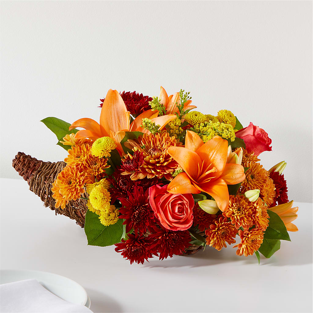 Bouquet of Blessings Cornucopia – Peonies Plants On Main, Woodruff SC