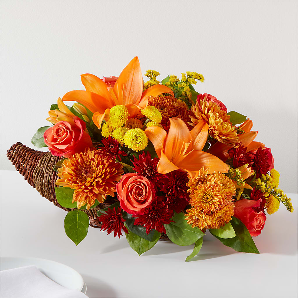 Bouquet of Blessings Cornucopia – Peonies Plants On Main, Woodruff SC