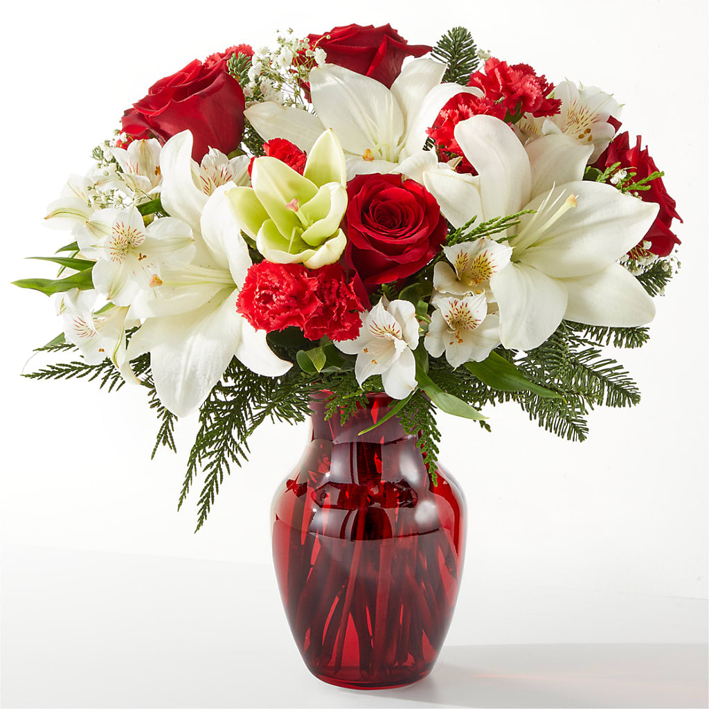 Holiday Season Bouquet – Peonies Plants On Main, Woodruff SC