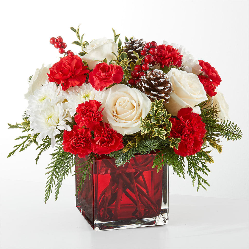 Christmas Market Bouquet – Peonies Plants On Main, Woodruff SC