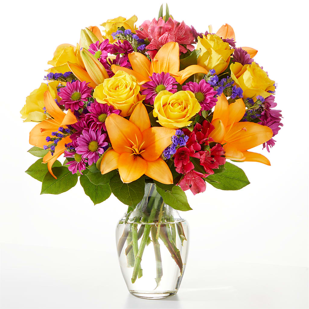 Colorful Visions Bouquet – Peonies Plants On Main, Woodruff SC