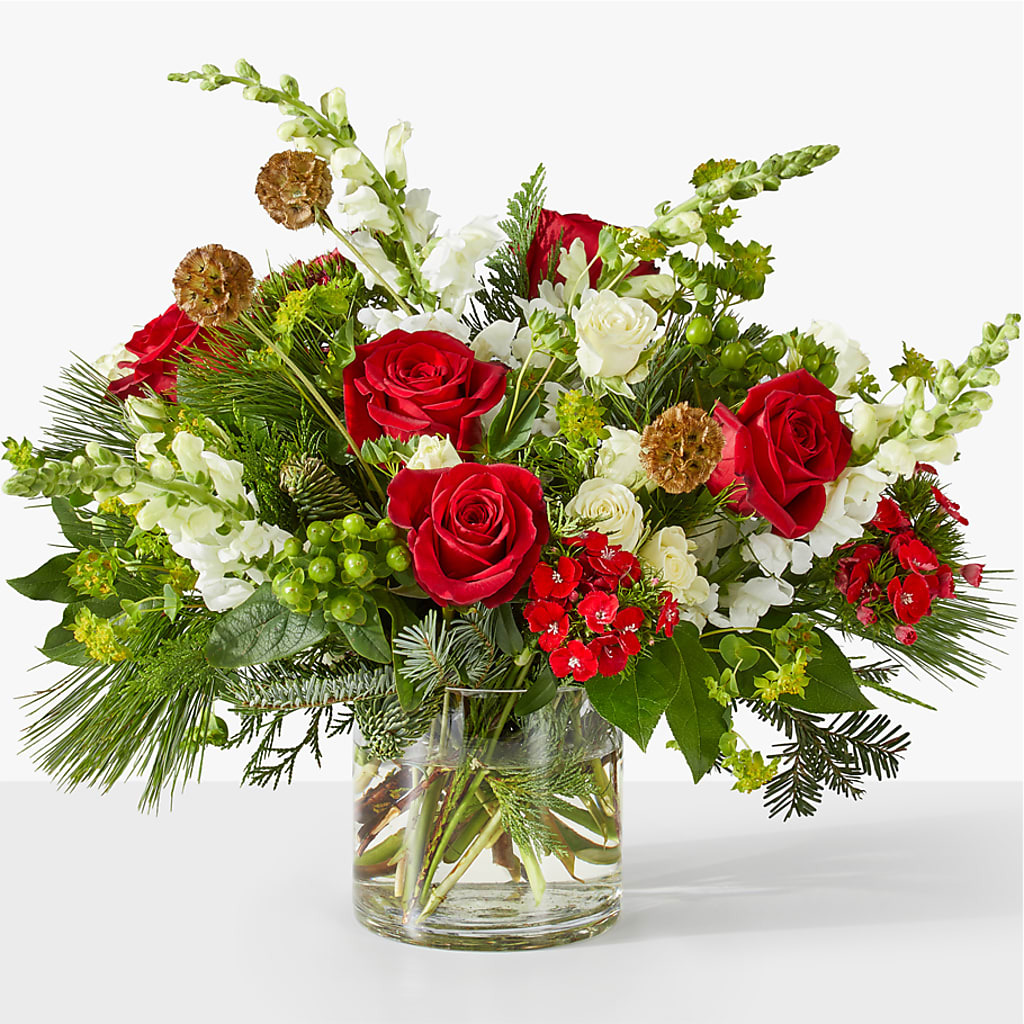 Deck the Halls Bouquet – Peonies Plants On Main, Woodruff SC