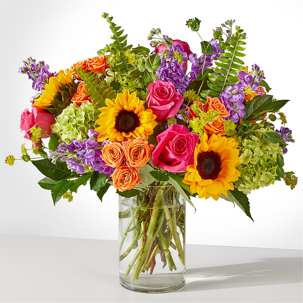 Vibrant Greetings Bouquet – Peonies Plants On Main, Woodruff SC