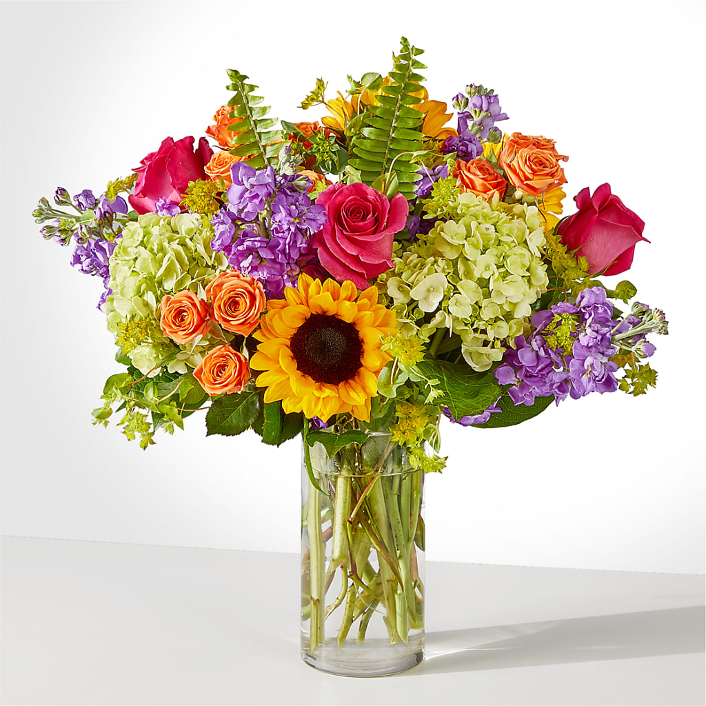 Vibrant Greetings Bouquet – Peonies Plants On Main, Woodruff SC