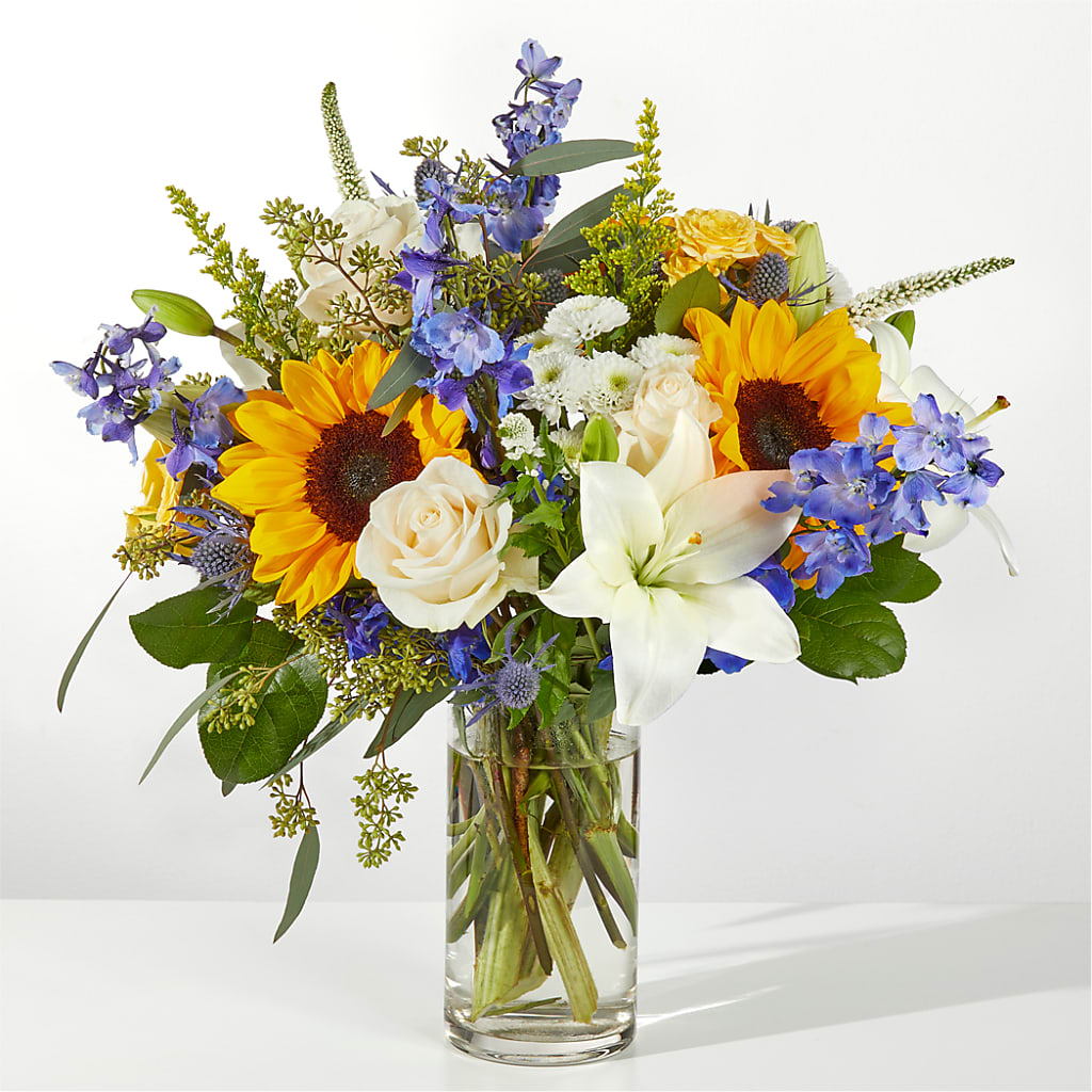 Wonderfully Sunny Bouquet – Peonies Plants On Main, Woodruff SC