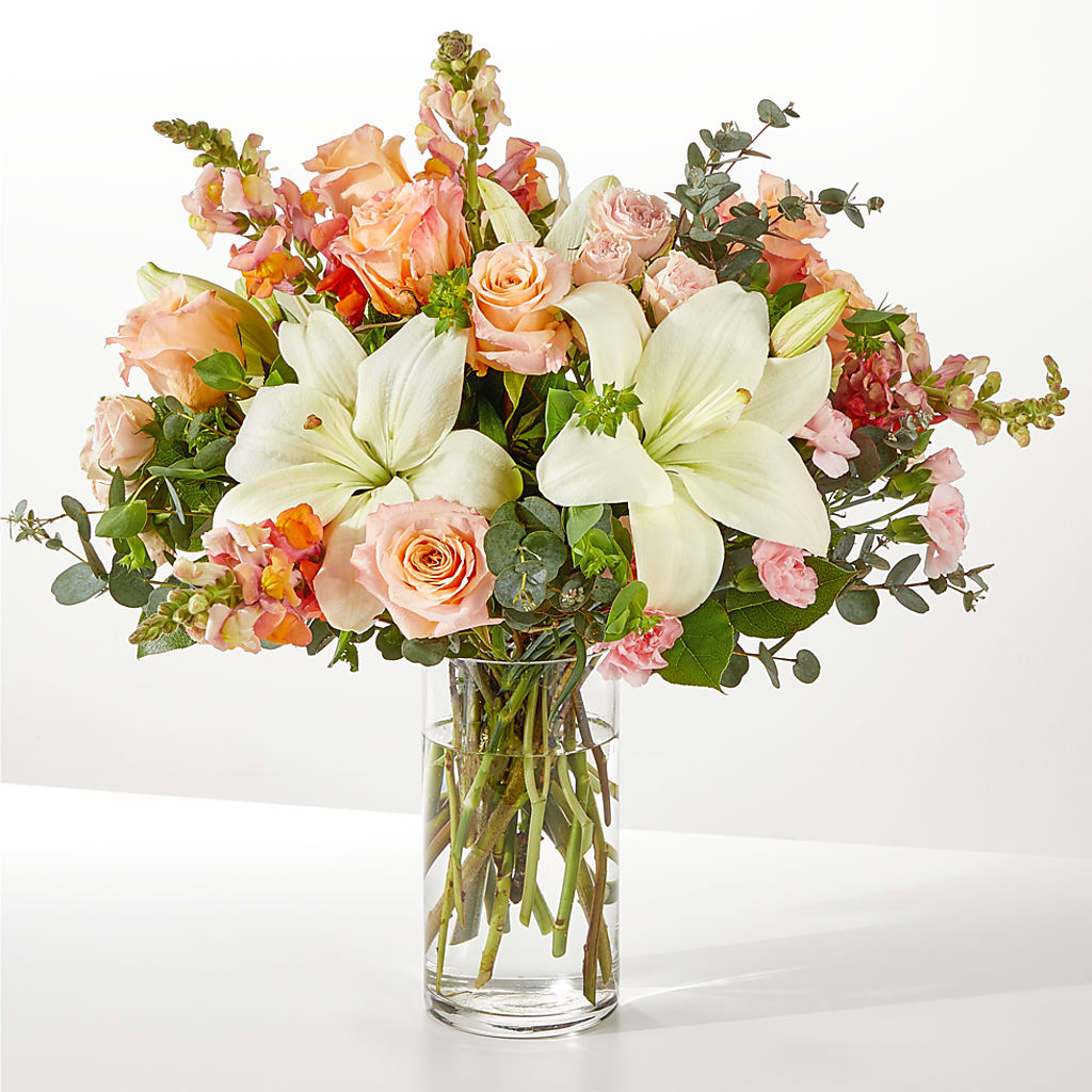 Grapefruit Splash Bouquet – Peonies Plants On Main, Woodruff SC