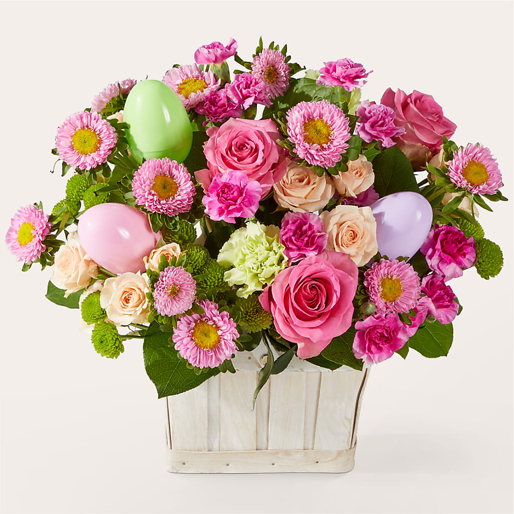 Get Eggcited Basket – Peonies Plants On Main, Woodruff SC