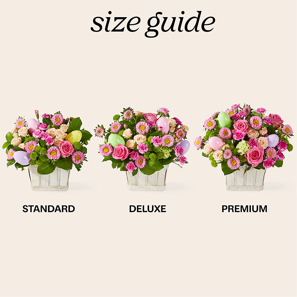 Get Eggcited Basket – Peonies Plants On Main, Woodruff SC