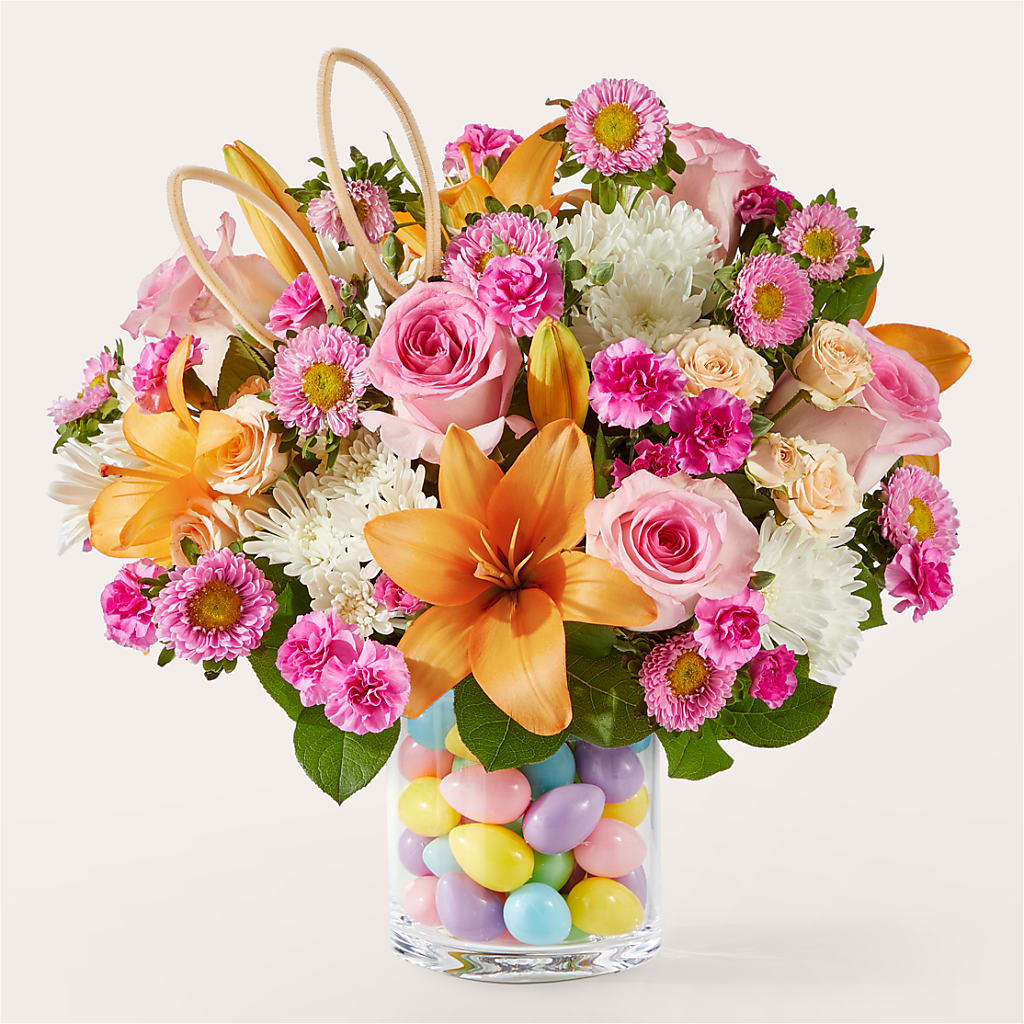 Hop to It Bouquet – Peonies Plants On Main, Woodruff SC