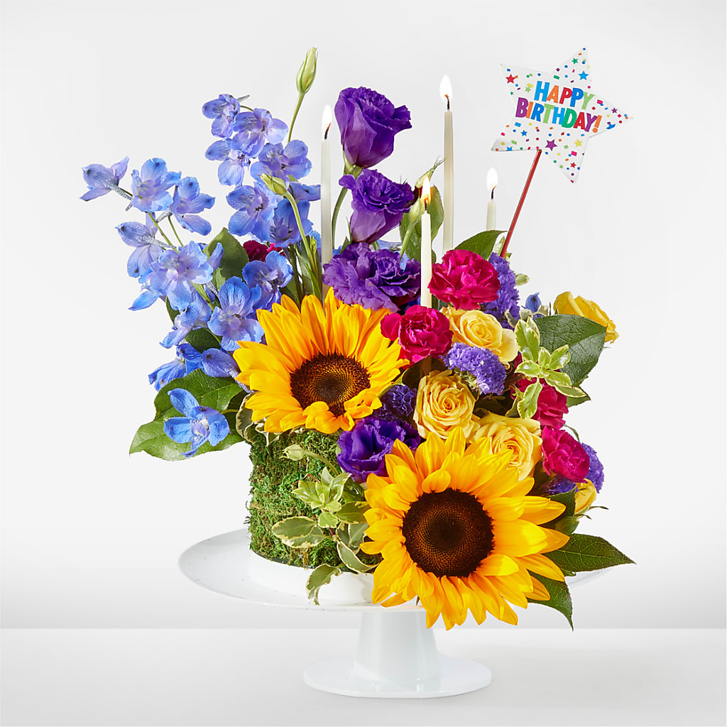 Star of the Day Floral Cake – Peonies Plants On Main, Woodruff SC