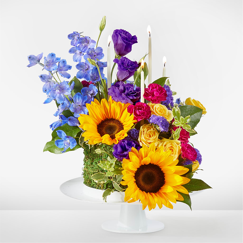 Star of the Day Floral Cake – Peonies Plants On Main, Woodruff SC