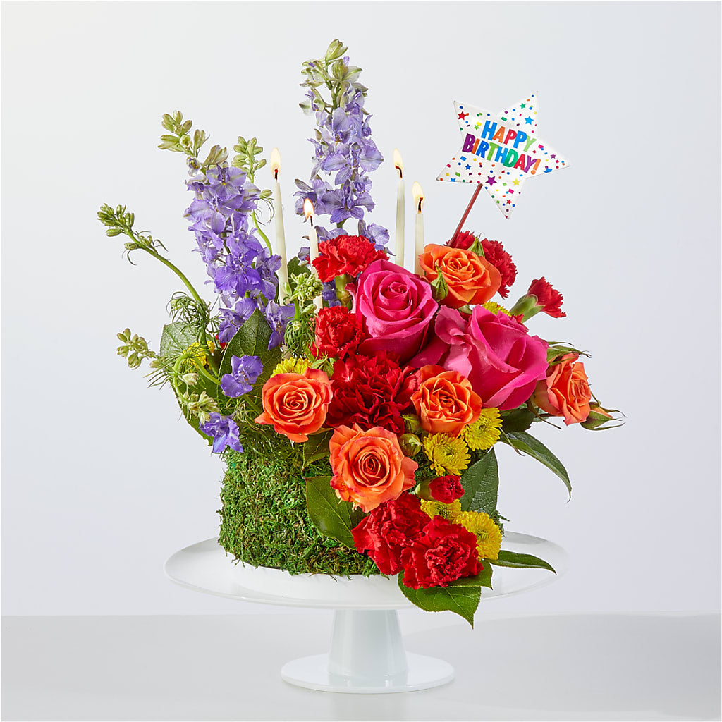 Best Year Yet Floral Cake – Peonies Plants On Main, Woodruff SC