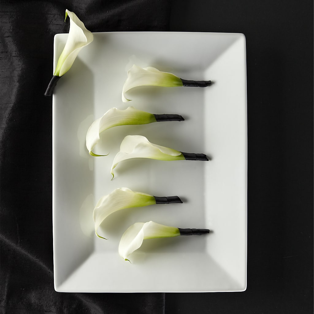 Calla Lily Promise Boutonniere – Peonies Plants On Main, Woodruff SC