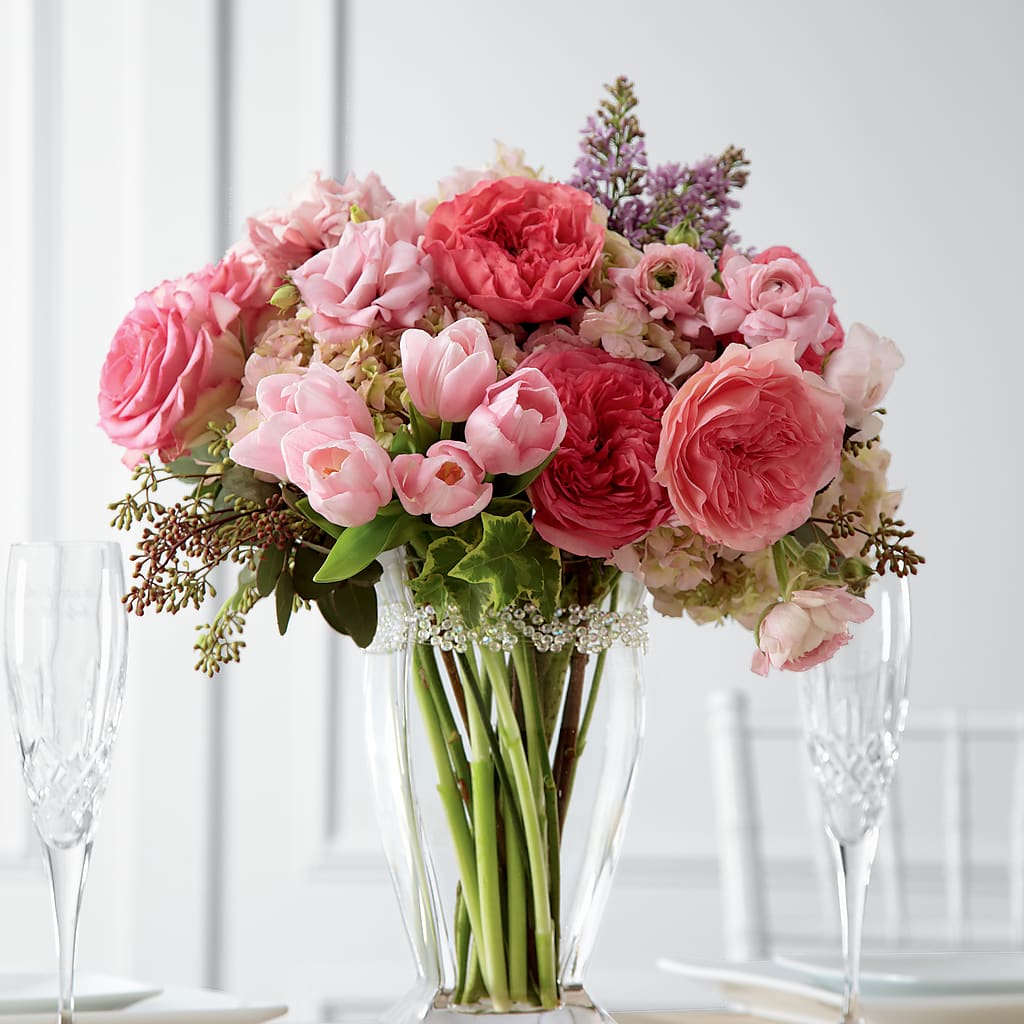 Abundant Array Arrangement – Peonies Plants On Main, Woodruff SC