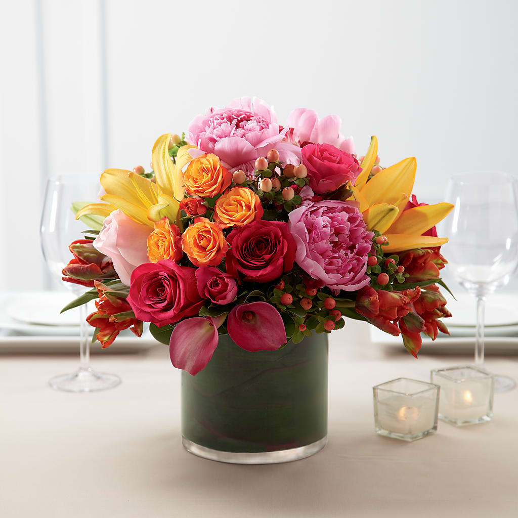 Color Mix Arrangement – Peonies Plants On Main, Woodruff SC