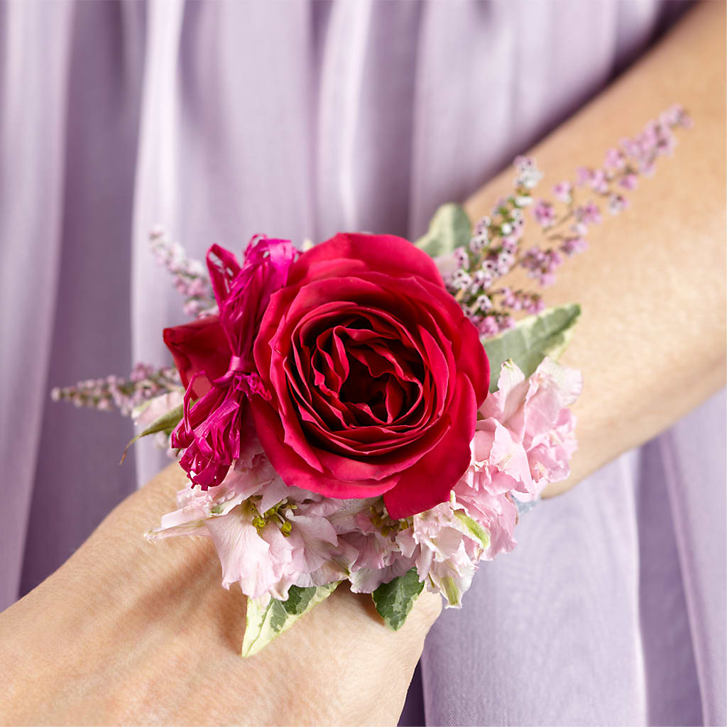 Rose Charm Corsage – Peonies Plants On Main, Woodruff SC