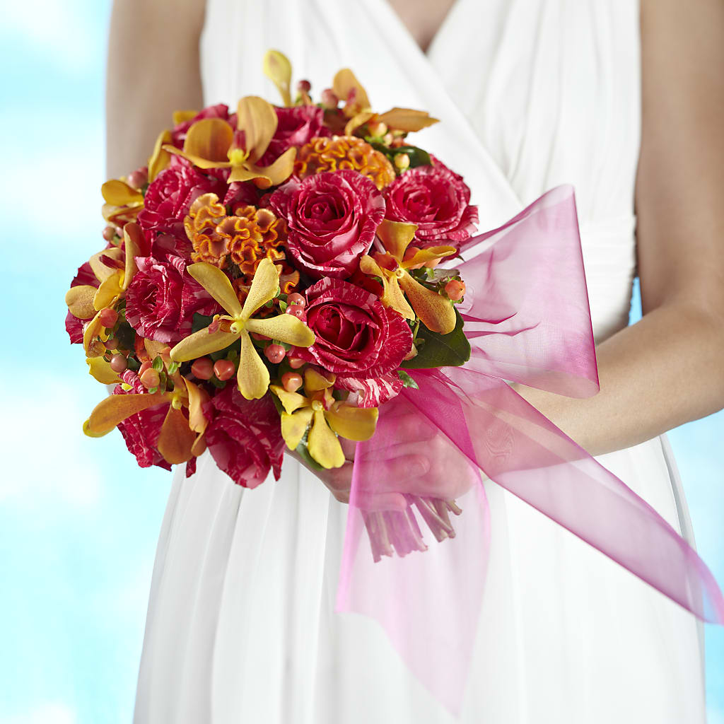 Brilliant Shades of Love Bouquet – Peonies Plants On Main, Woodruff SC