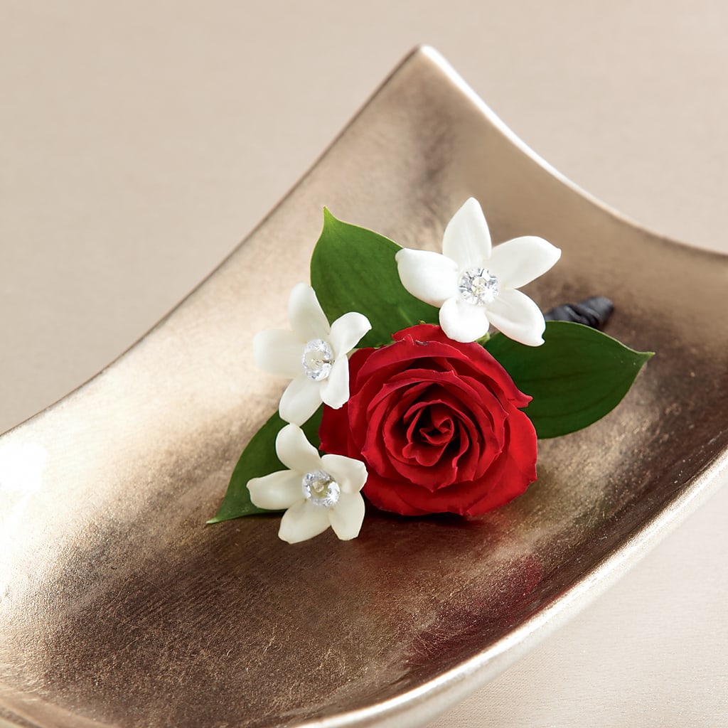 Poetry Boutonniere – Peonies Plants On Main, Woodruff SC
