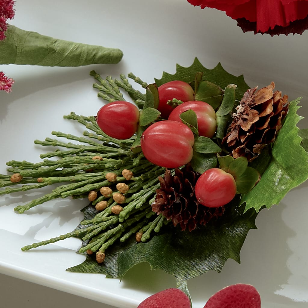 Red Berry Boutonniere – Peonies Plants On Main, Woodruff SC