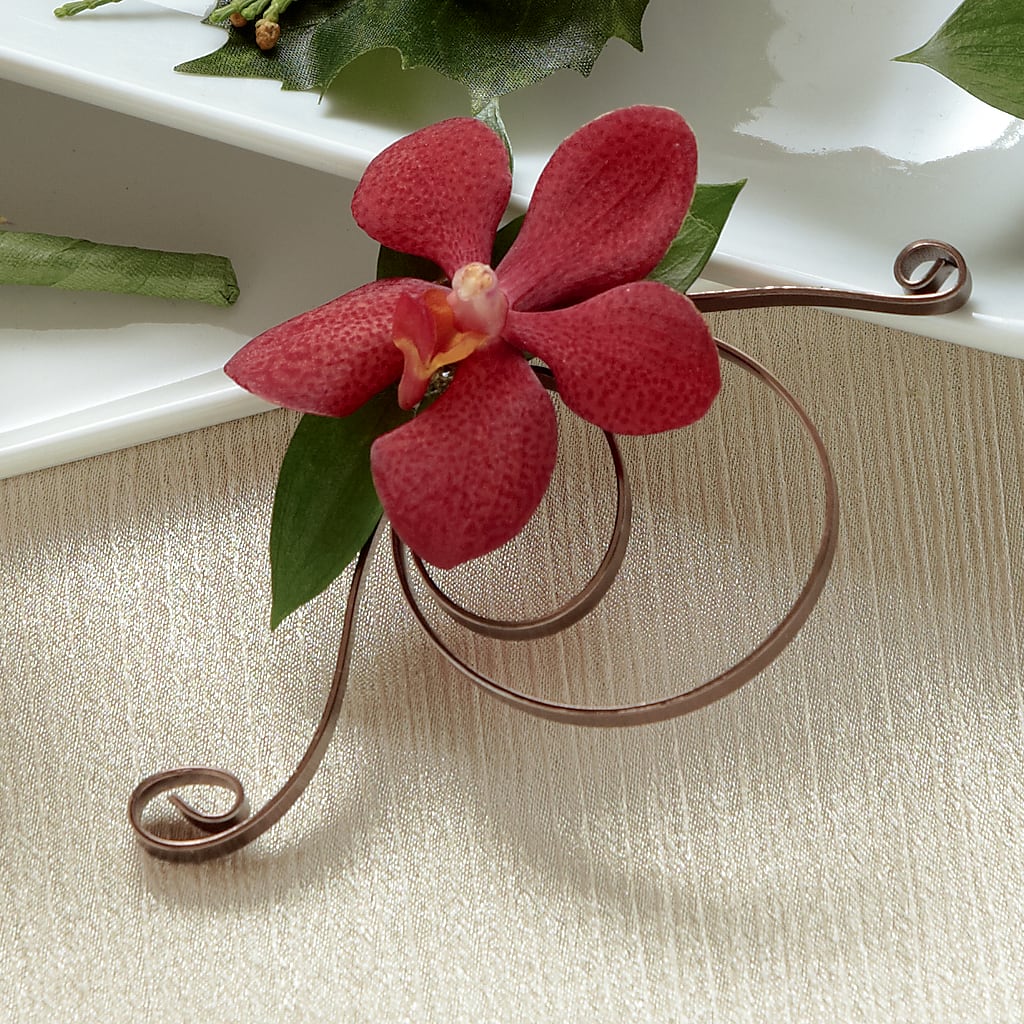 Red Mokara Boutonniere – Peonies Plants On Main, Woodruff SC