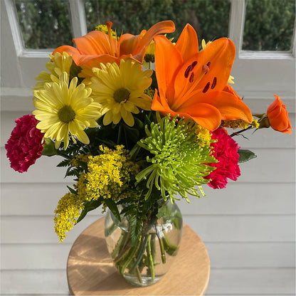 Bold & Bright – A Florist Original –  Peonies Plants On Main, Woodruff SC
