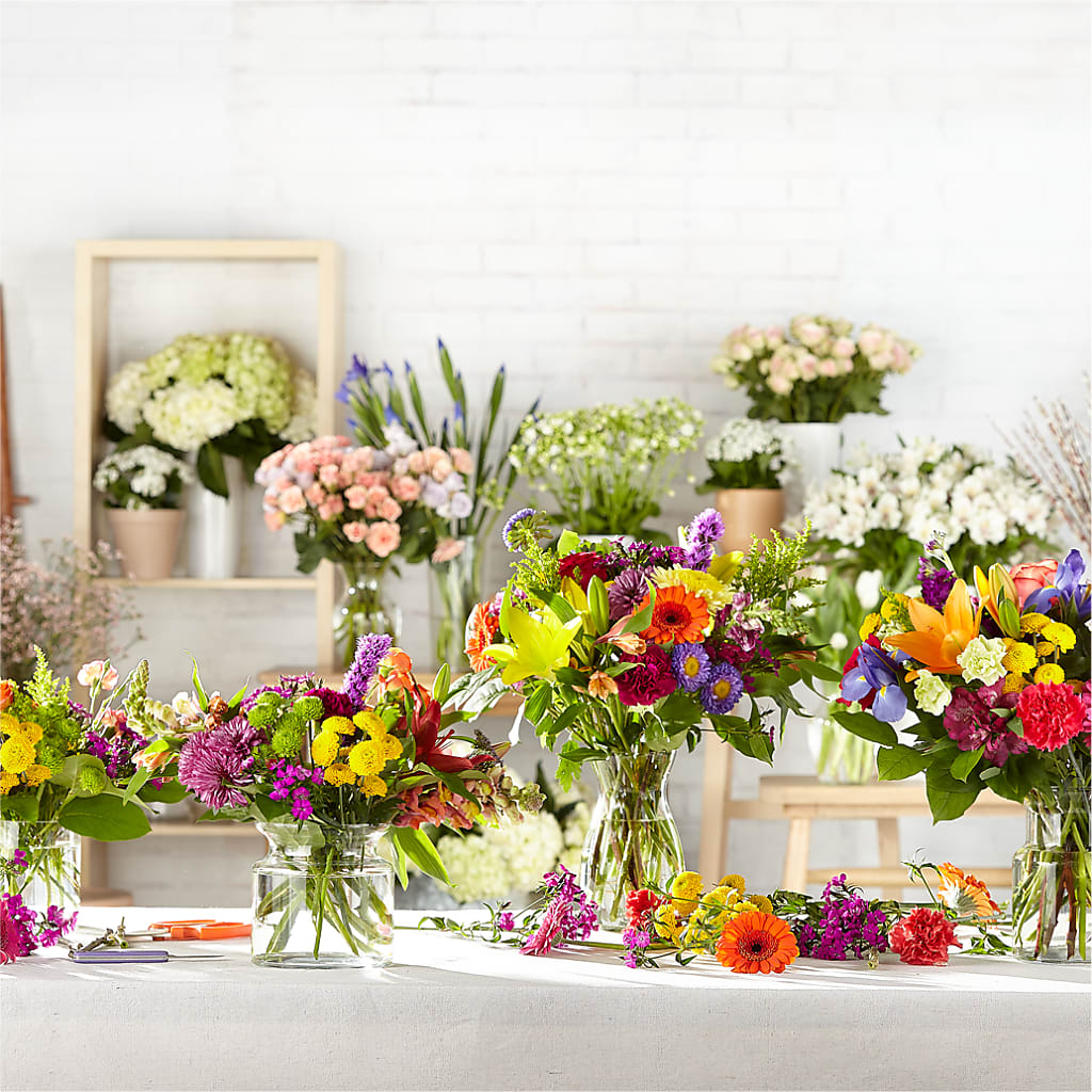 Bold & Bright – A Florist Original –  Peonies Plants On Main, Woodruff SC
