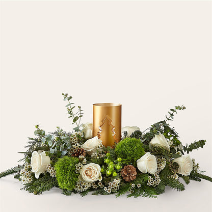 Chestnuts Roasting Centerpiece –  Peonies Plants On Main, Woodruff SC