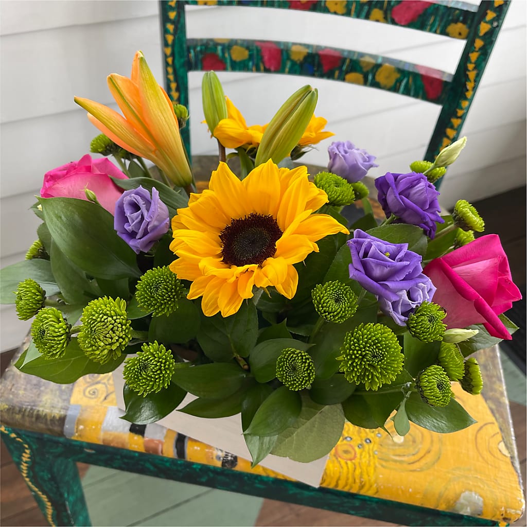 Best Day Box Bouquet –  Peonies Plants On Main, Woodruff SC