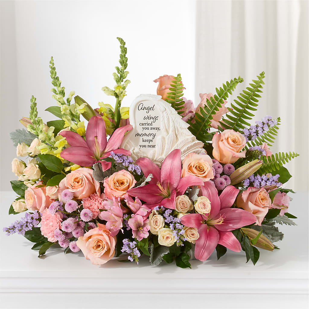 Gentle Light Arrangement –  Peonies Plants On Main, Woodruff SC