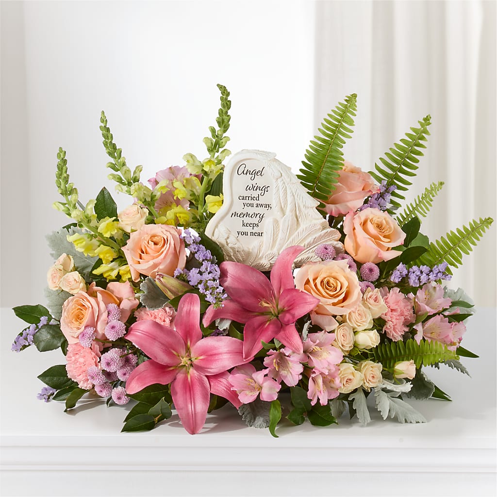Gentle Light Arrangement –  Peonies Plants On Main, Woodruff SC