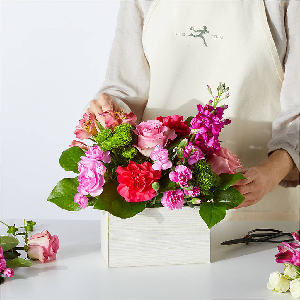 Sweetberry Box – A Florist Original –  Peonies Plants On Main, Woodruff SC