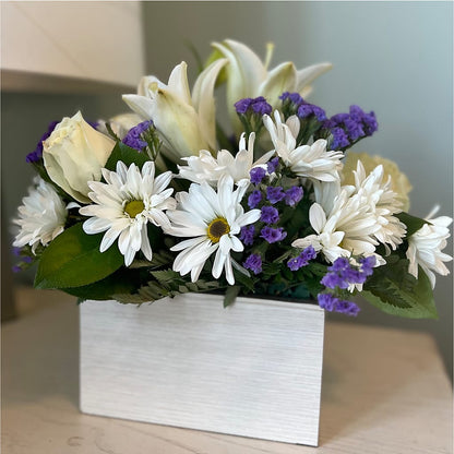 Beyond Blue Box Bouquet –  Peonies Plants On Main, Woodruff SC