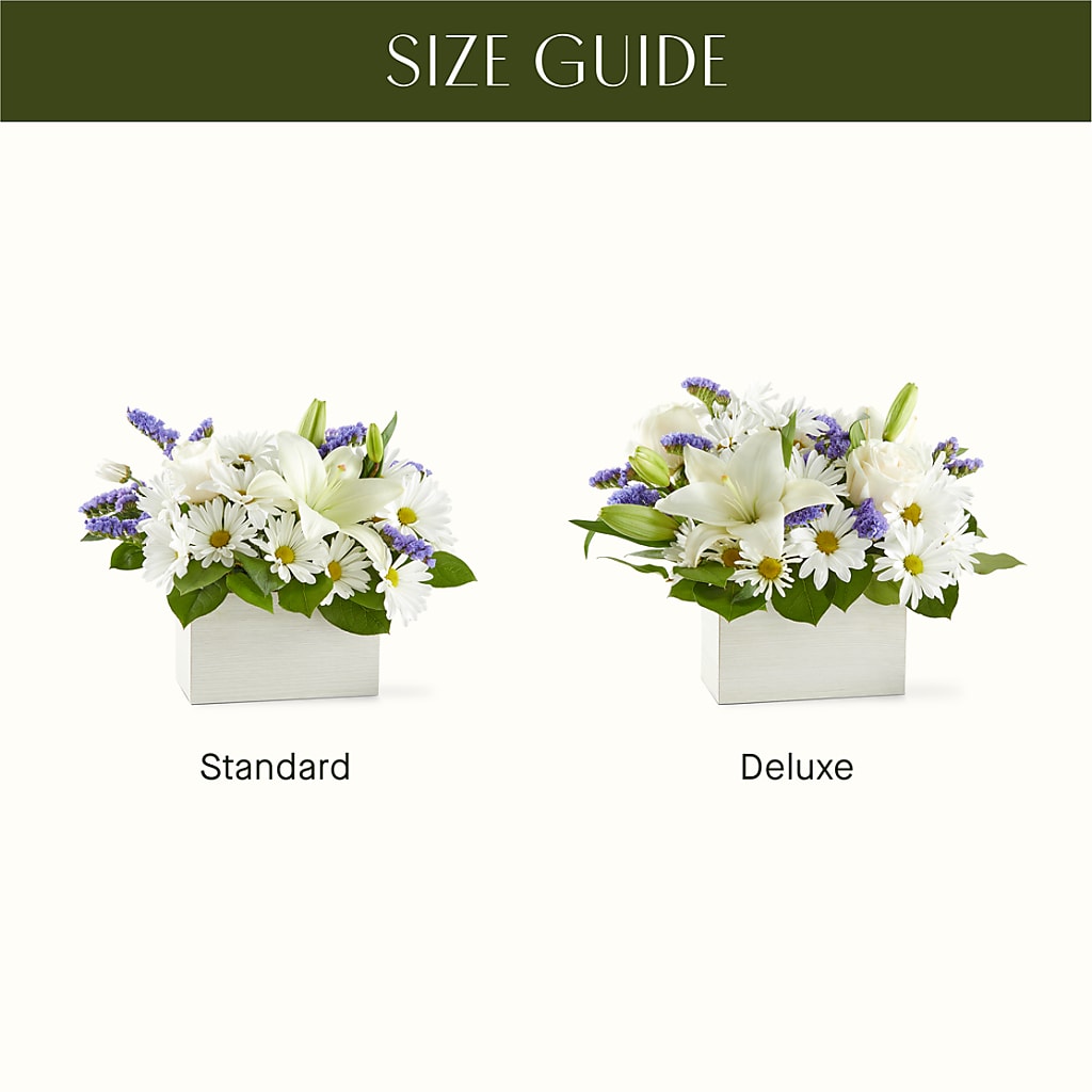 Beyond Blue Box Bouquet –  Peonies Plants On Main, Woodruff SC