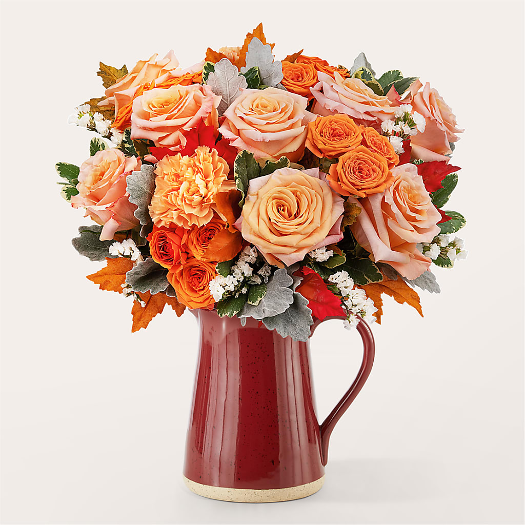 Pumpkin Pie Bouquet –  Peonies Plants On Main, Woodruff SC