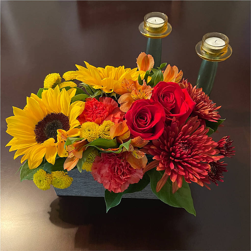 Autumn Orchard Bouquet –  Peonies Plants On Main, Woodruff SC