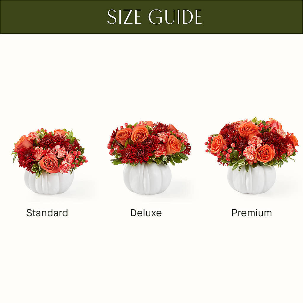 Autumn Air Pumpkin Bouquet –  Peonies Plants On Main, Woodruff SC