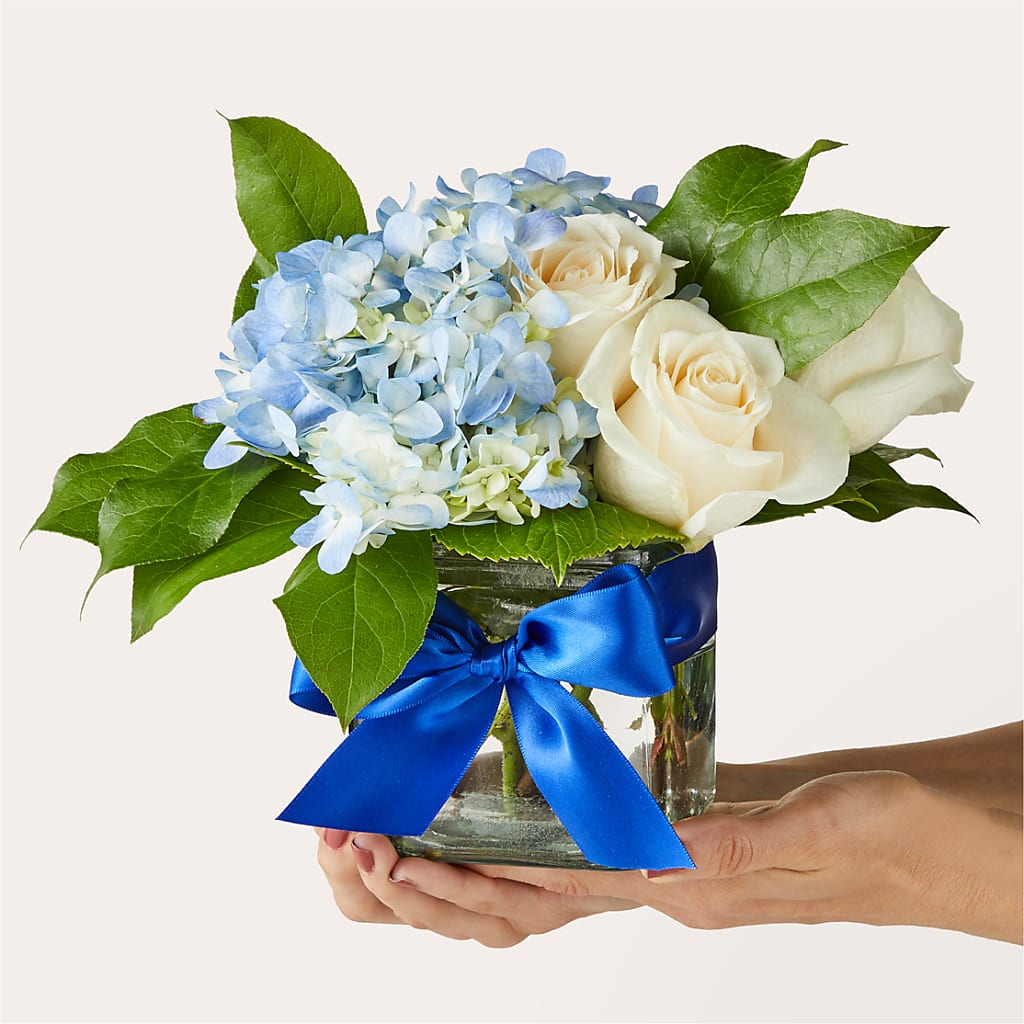 Sky Blue Delight Bouquet –  Peonies Plants On Main, Woodruff SC