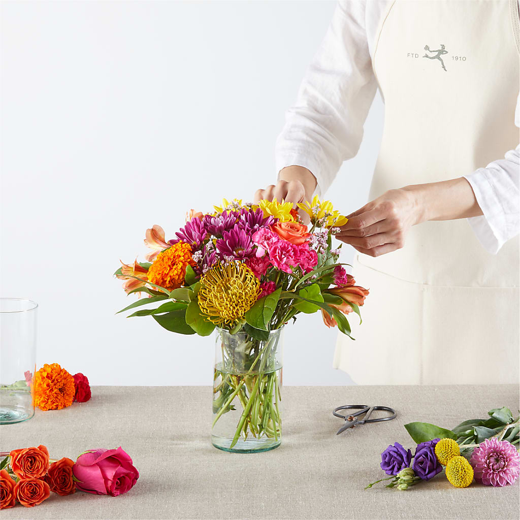 Feast of Color – A Florist Original –  Peonies Plants On Main, Woodruff SC