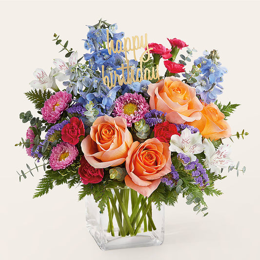 Birthday Bash Bouquet –  Peonies Plants On Main, Woodruff SC