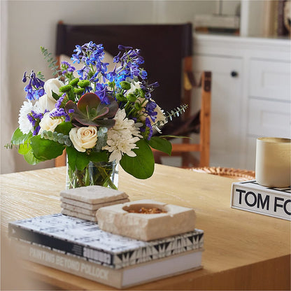 Cerulean Waves Bouquet –  Peonies Plants On Main, Woodruff SC
