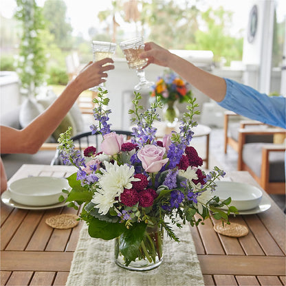 Violet Frost Bouquet –  Peonies Plants On Main, Woodruff SC