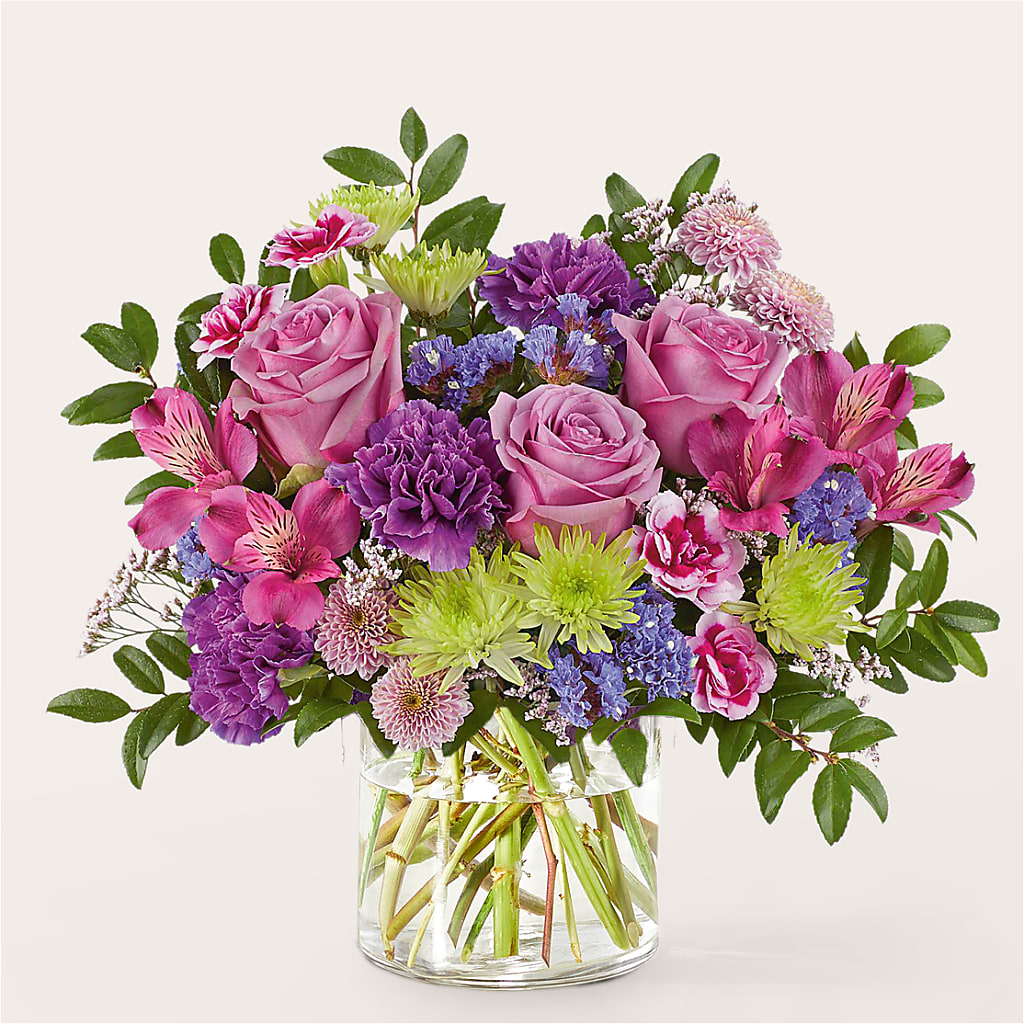 Glass Half Full Bouquet –  Peonies Plants On Main, Woodruff SC