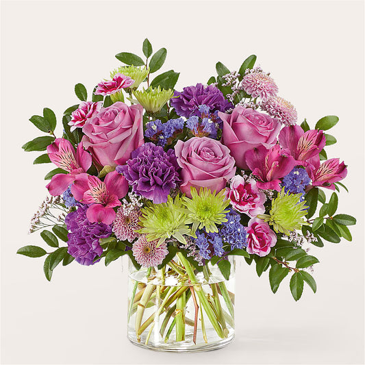Glass Half Full Bouquet –  Peonies Plants On Main, Woodruff SC