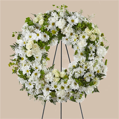 Faithful Wishes Wreath –  Peonies Plants On Main, Woodruff SC