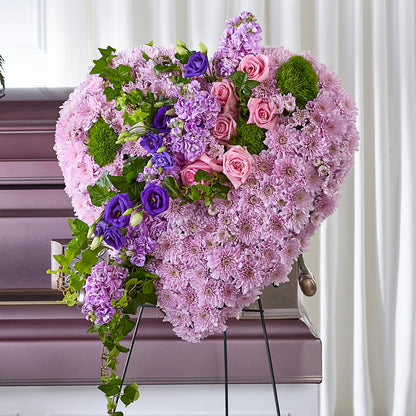 Treasured Love Standing Heart –  Peonies Plants On Main, Woodruff SC