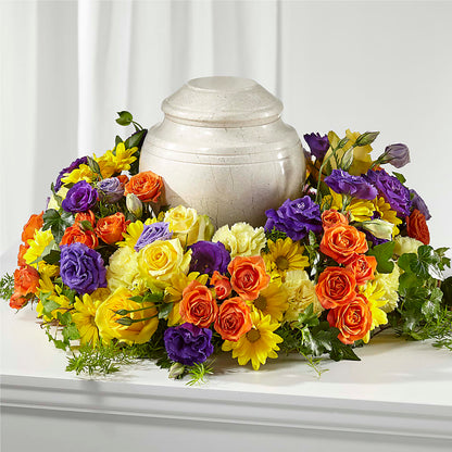 Blossoms of Remembrance Cremation Adornment –  Peonies Plants On Main, Woodruff SC
