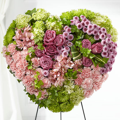 Heartwarming Standing Heart –  Peonies Plants On Main, Woodruff SC