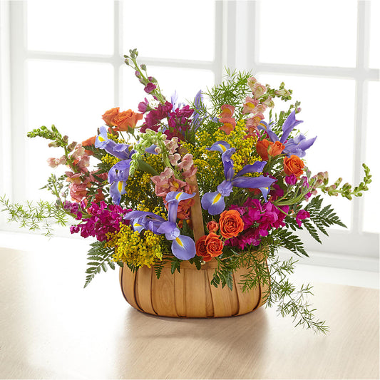 Garden of Life Basket –  Peonies Plants On Main, Woodruff SC